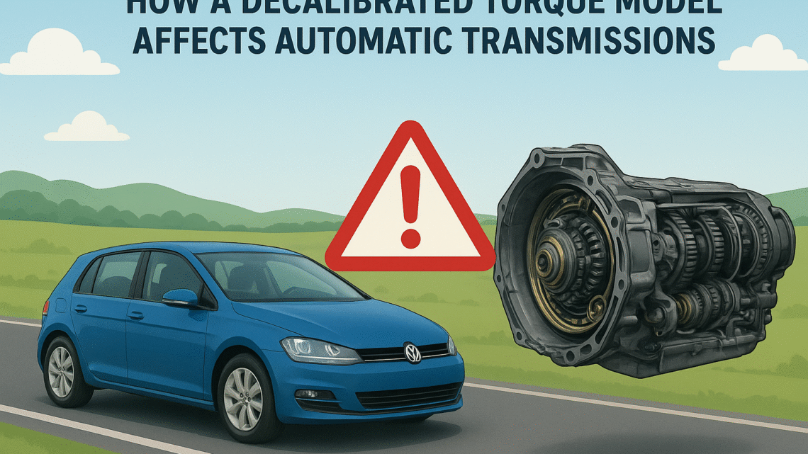 How a Decalibrated Torque Model аffects Automatic Transmissions